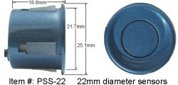 22mm ultrasonic sensors