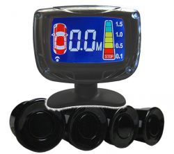Parking sensor with colorful LCD monitor